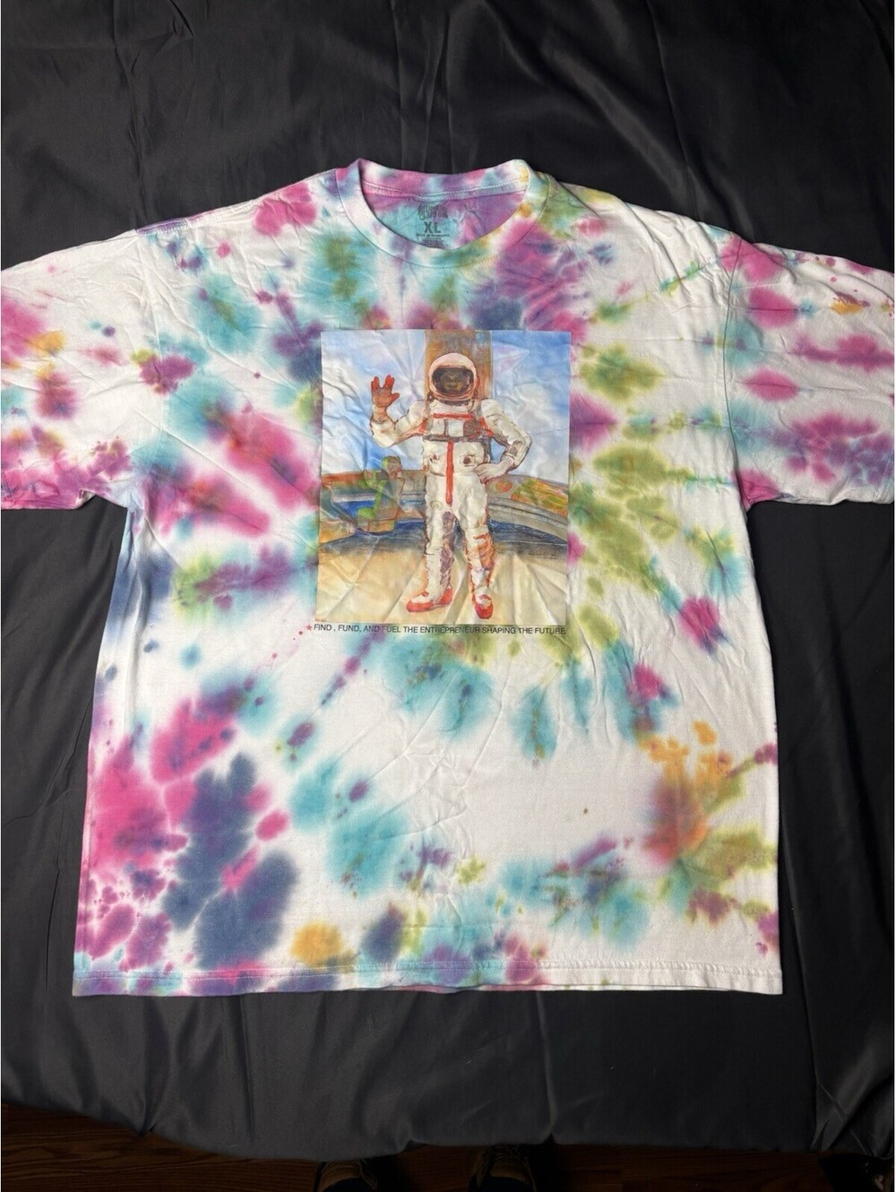 Billionaire Boys Club Astronaut Tie Dye Graphic T-Shirt XL -
